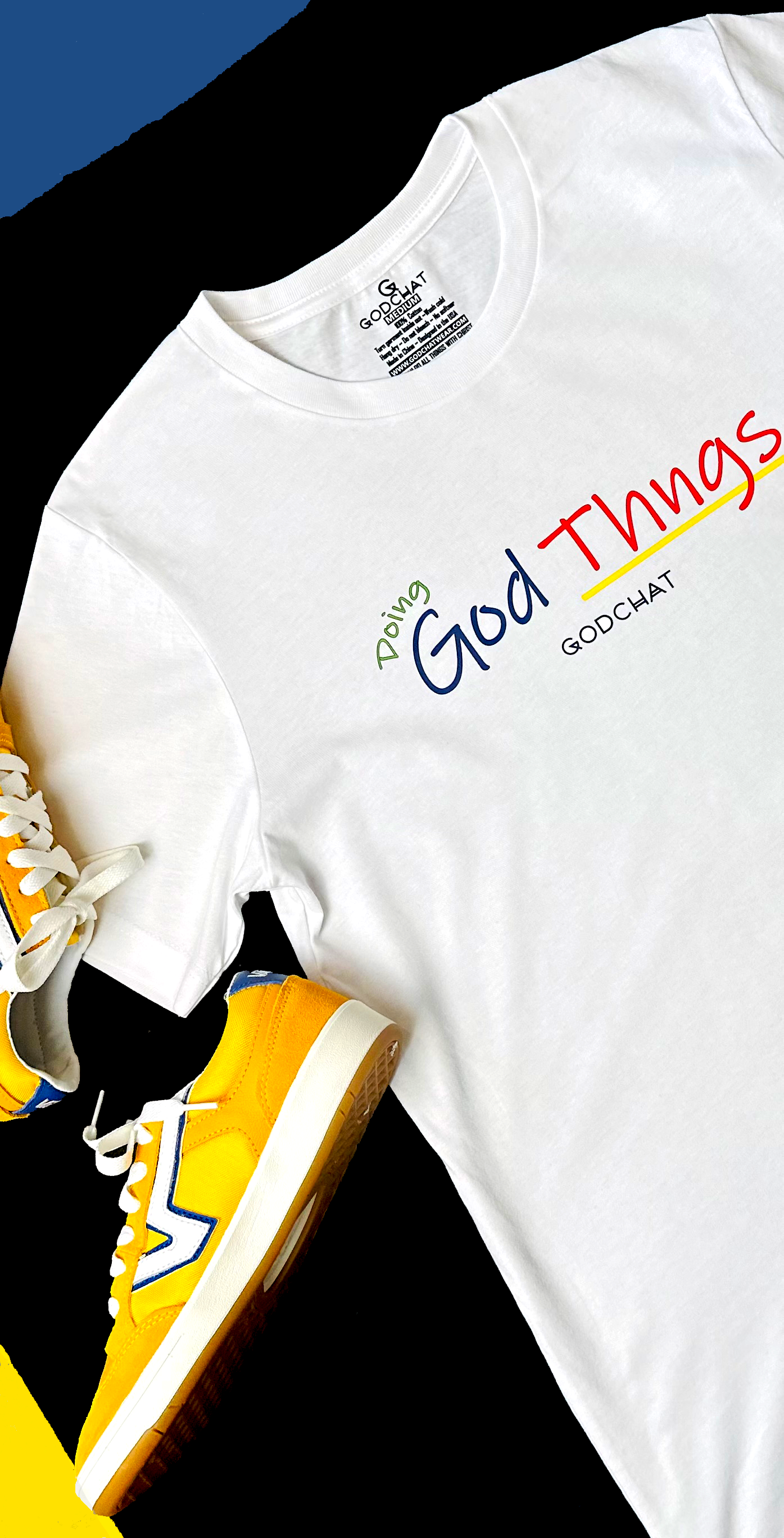 DOING GOD THNGS-90S COLOR STYLE (WHITE)