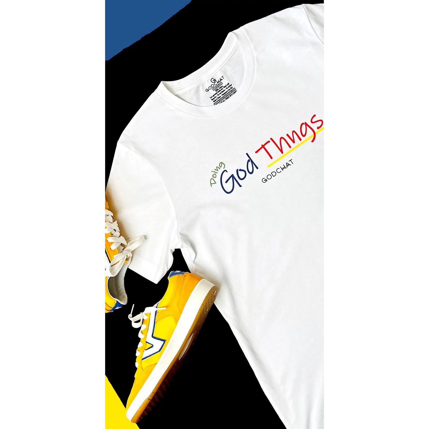 Doing God Thngs-90 Color Style (White) GODCHAT